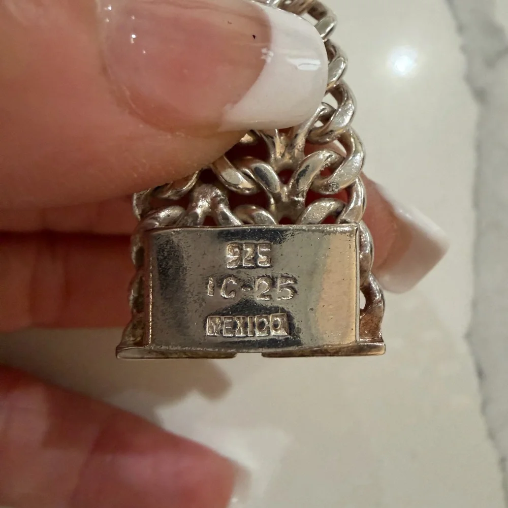 Taxco 925 IC-25 Stunning Silver Braided Chain Collar Necklace - Women’s Jewelry - Picture 4 of 4